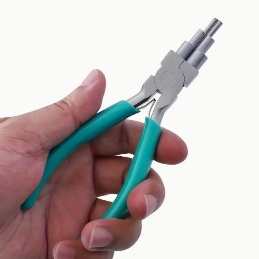 Wire Looping Jewelry Pliers Carbon Steel Round Nose Pliers for 3-10mm Ring